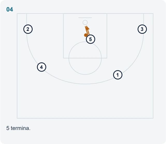 5 termina.